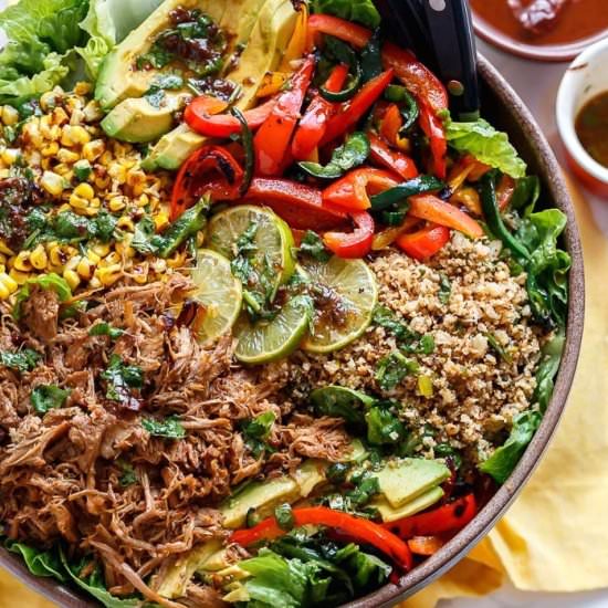 Chipotle Lime Carnitas Salad