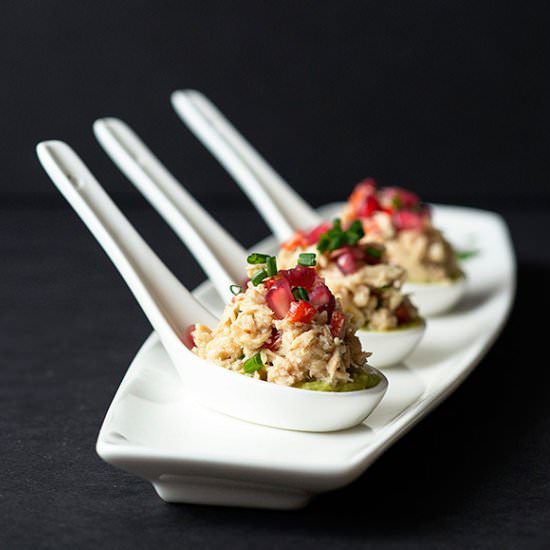 Tuna and Pomegranate Salad