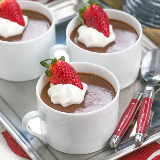 Irish Cream Pots de Creme