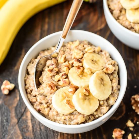 Overnight Steel Cut Oats