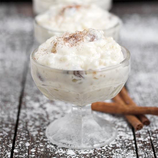 The Creamiest Rice Pudding