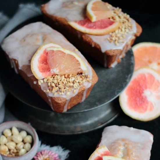 Grapefruit and Hazelnut Cakes