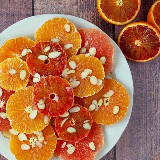 Winter Citrus Salad with Almonds