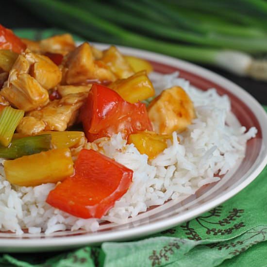 Easy Sweet and Sour Chicken