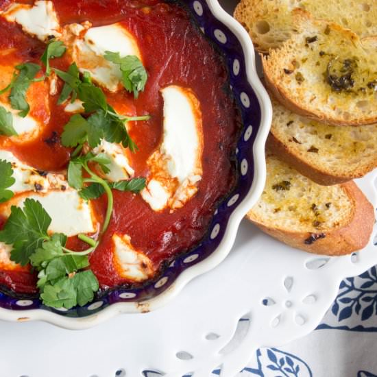 Spanish Tomato and Goat Cheese Dip