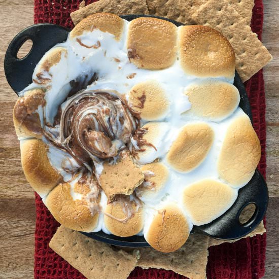 Peanut Butter S’mores Dip