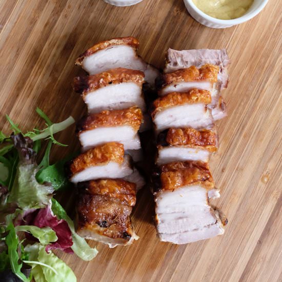Roast Pork with Perfect Crackling