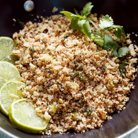 Cilantro Lime “Rice” Low Carb