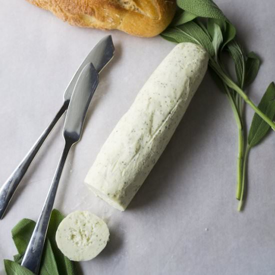 Homemade Sage Compound Butter