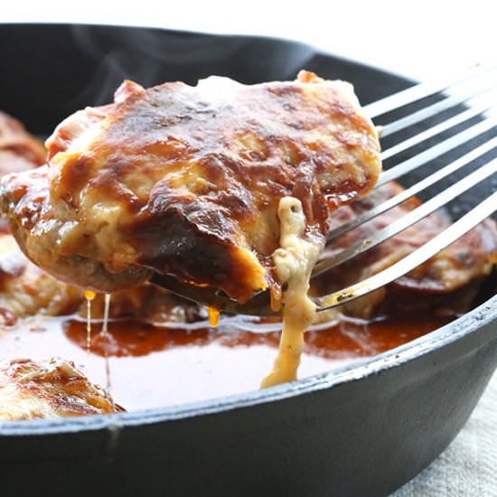 One Pan Pizza Chicken