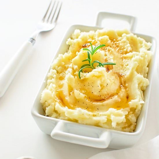 MASHED POTATOES WITH A SECRET