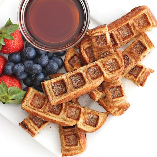 French Toast Waffle Sticks