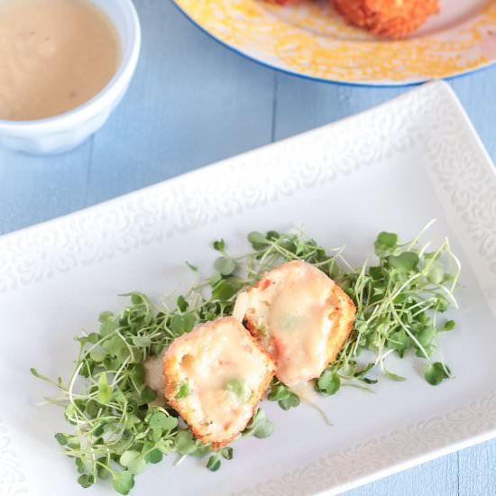 Chicken Pot Pie Croquettes