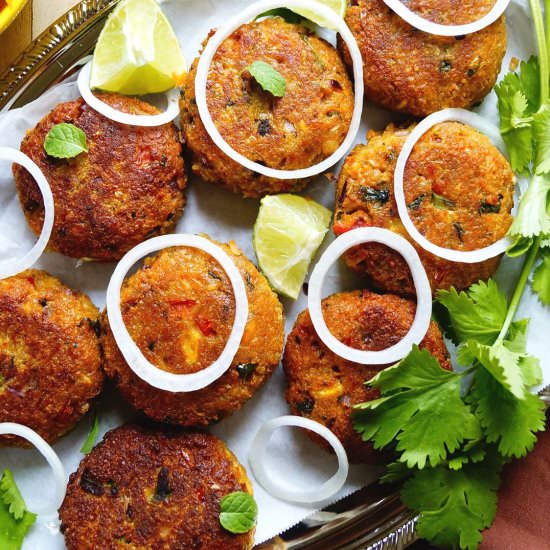 Corn & Paneer Kebabs