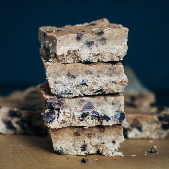 Raw Cookie Dough Slices