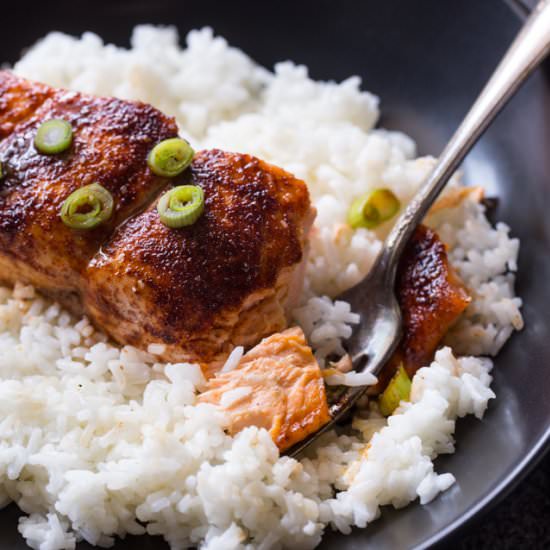 Maple Glazed Salmon