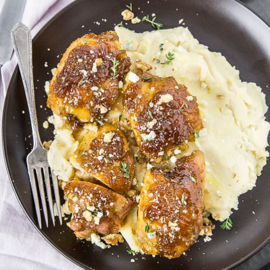 Fig & Balsamic Glazed Chicken