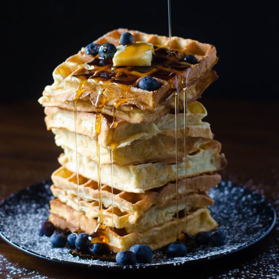 Crispy Belgian Waffles