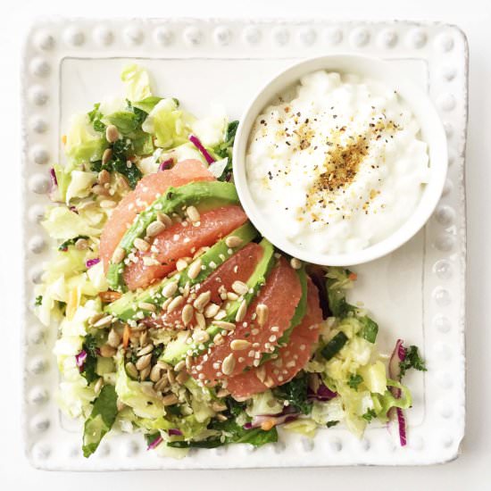 Grapefruit & Avocado Salad