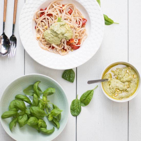 Nut Free Vegan Pesto