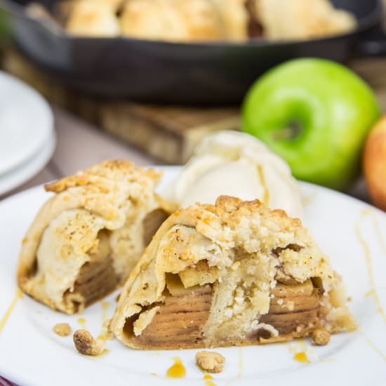 Baked Apple Crumble Dumplings