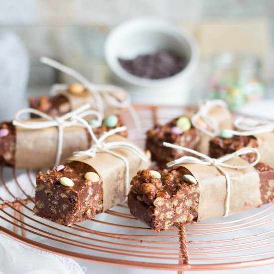 Chocolate Crackle Bars