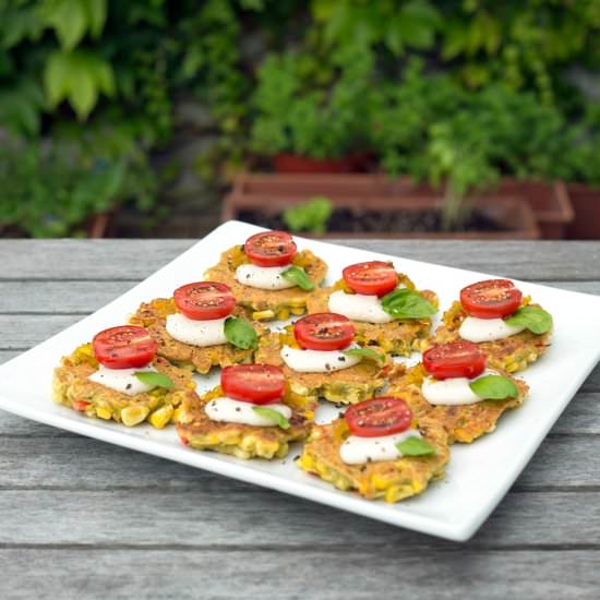 Corn, Capsicum & Chili Fritters