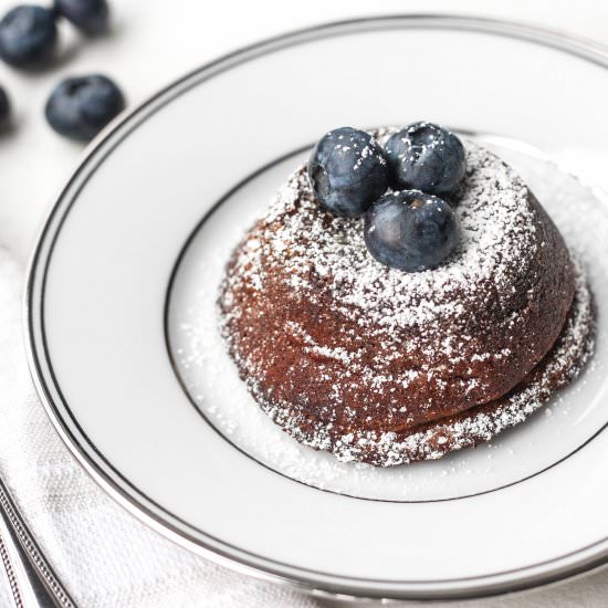 Easy Molten Chocolate Lava Cakes