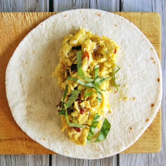 Make Ahead Breakfast Burritos