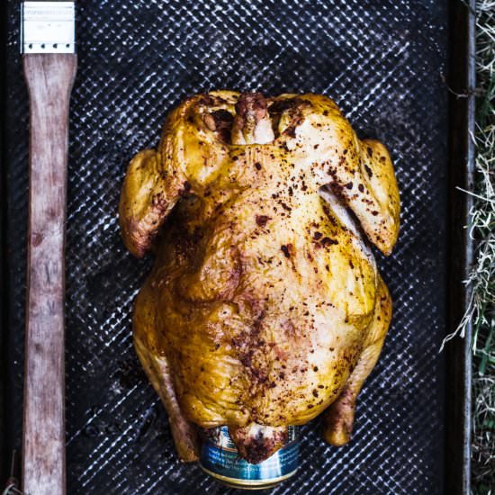 Juicy Beer Can Chicken