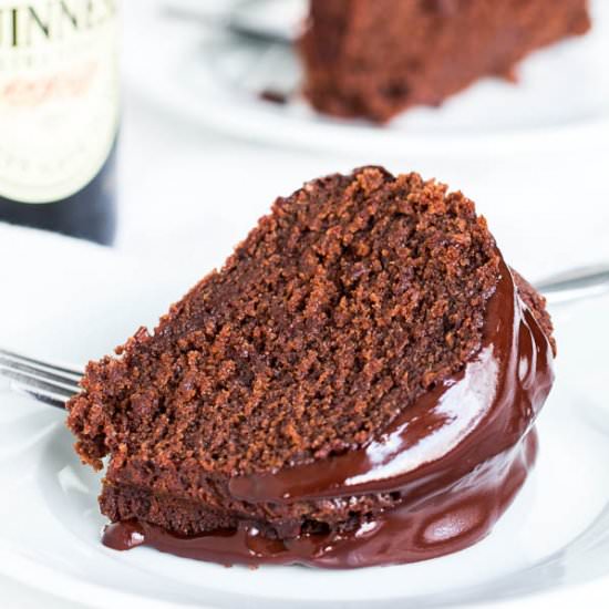 Double Stout Chocolate Bundt Cake