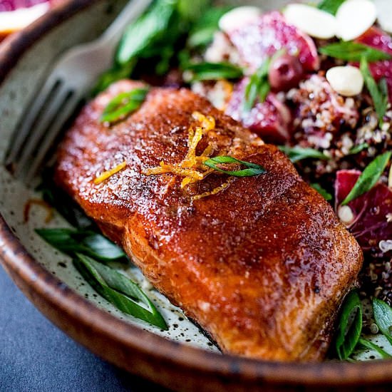 simple moroccan salmon