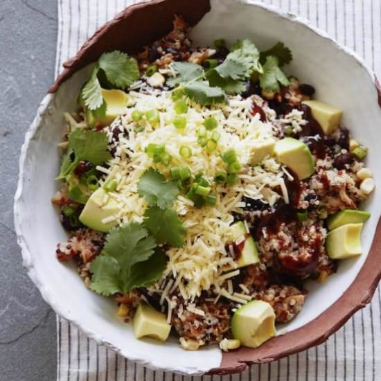 Loaded BBQ Chicken Quinoa Salad