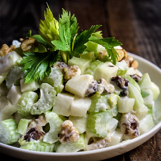 Kohlrabi and Celery Salad