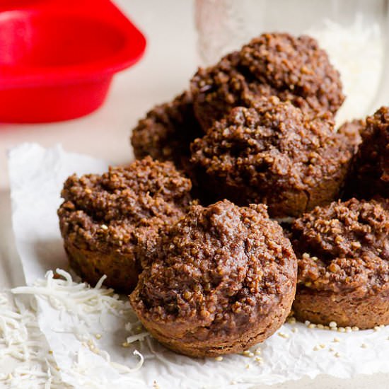 Chocolate Quinoa Muffins