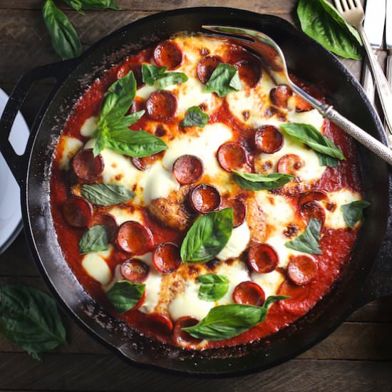 Pepperoni Pizza Chicken