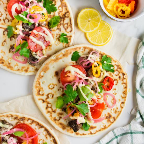 BBQ Chicken Shawarma