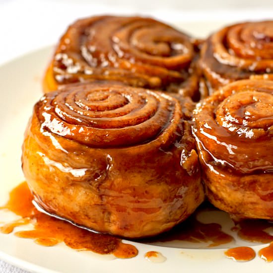 Ultimate Gooey Cinnamon Buns for 2