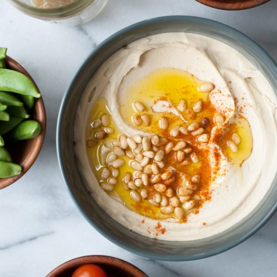 Roasted Garlic Hummus