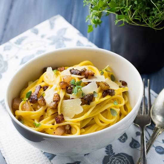 Butternut Squash Carbonara