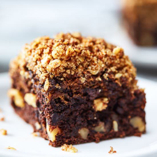 Chocolate Banana Coffee Cake