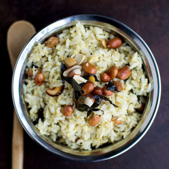 Coconut Tamarind Rice