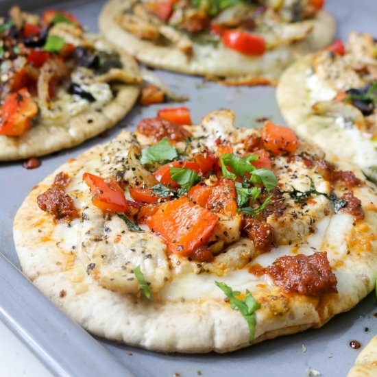 DIY Pita Pizza Party