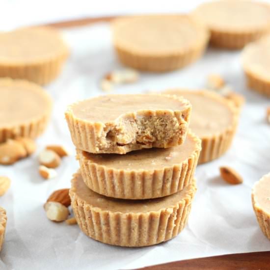 Honey Almond Fudge Cups {Paleo}