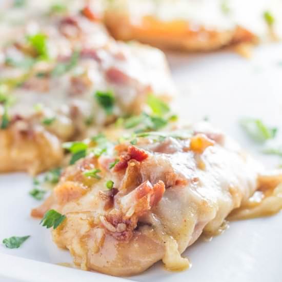 Cheesy Honey Mustard Chicken