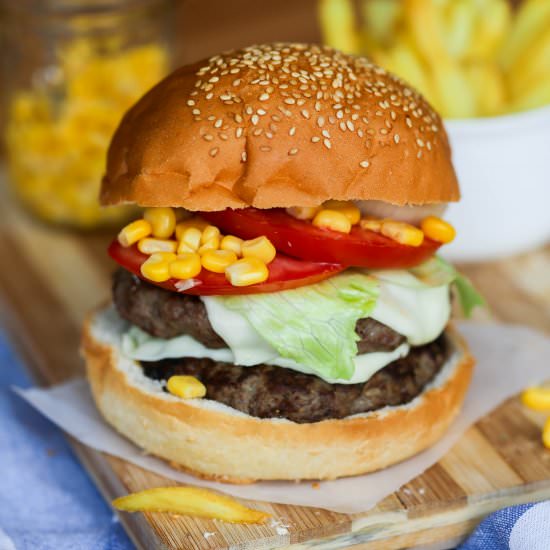 Double Beef Burgers