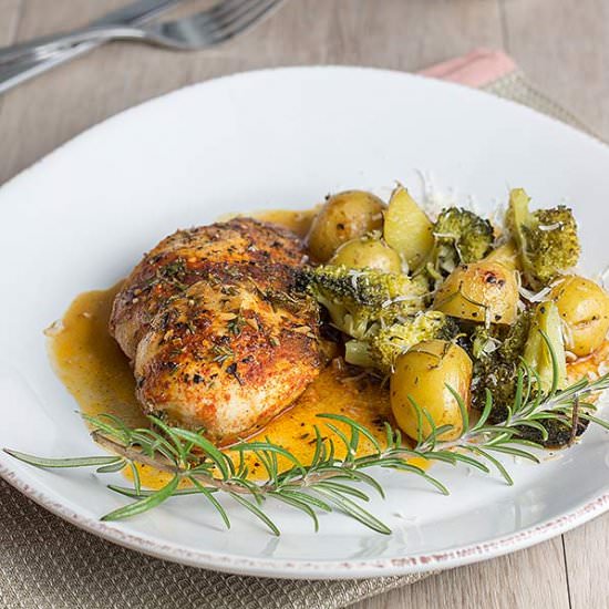 Paprika Chicken with Vegetables