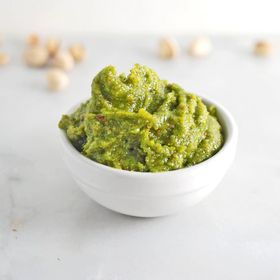 Pistachio Basil Pesto