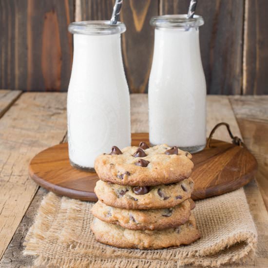 Peanut Butter Chocolate Chip Cookie