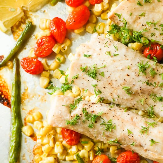 Roasted Mahi Mahi